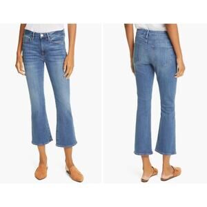 FRAME Le Crop Mini High Rise Bootcut Jeans size 27